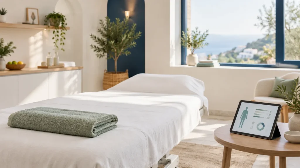 Healthique bölgesel incelme uygulama odası